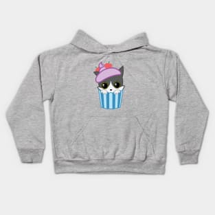 Cupcake kitty Kids Hoodie